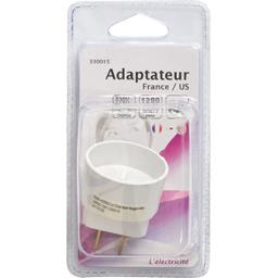 [3217583300152] NOTRE SÉLECTION Adaptateur France-US 230V-50Hz 1380W 6A