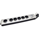 NOTRE SÉLECTION Bloc + T Silver com interruptor 230V-50Hz 16A a unidade