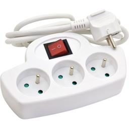 [3217583303160] NOTRE SÉLECTION Bloque 3 tomas con interruptor 230V-50Hz 3500 16A unidad