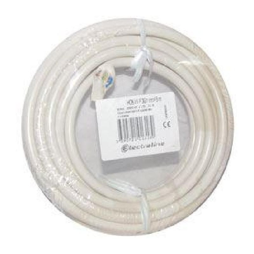 [3217583412602] NOTRE SÉLECTION Flexible Cable 3G1.5mm 5m White