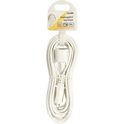 [3217583424803] NOTRE SÉLECTION Electric Extension Cord 2x0.75mm 5m 6A, white 5m