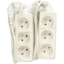 NOTRE SÉLECTION Blocos de 3 tomadas com interruptor 230V-50Hz 16A (lote de 2)