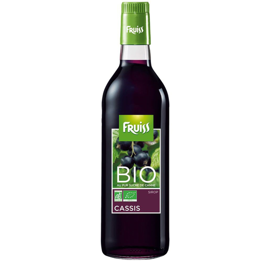 [3217690034933] FRUISS Organic Blackcurrant Syrup 500 ml