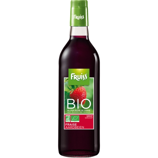 [3217690034940] FRUISS Sirope de fresa bio 500 ml