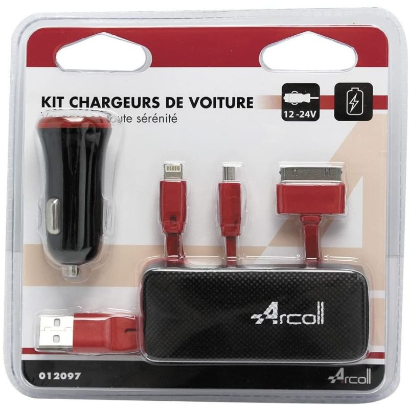ARCOLL Kit de cargadores de coche