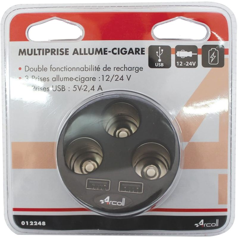 ARCOLL Multi-Socket Station 12/24V