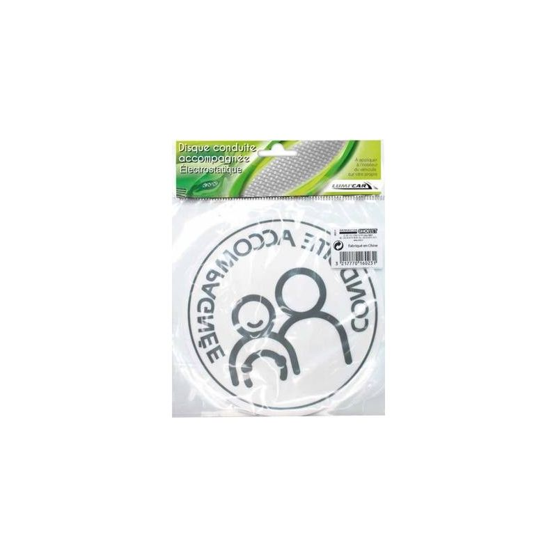 LUMI'CAR Electrostatic learner driver disc