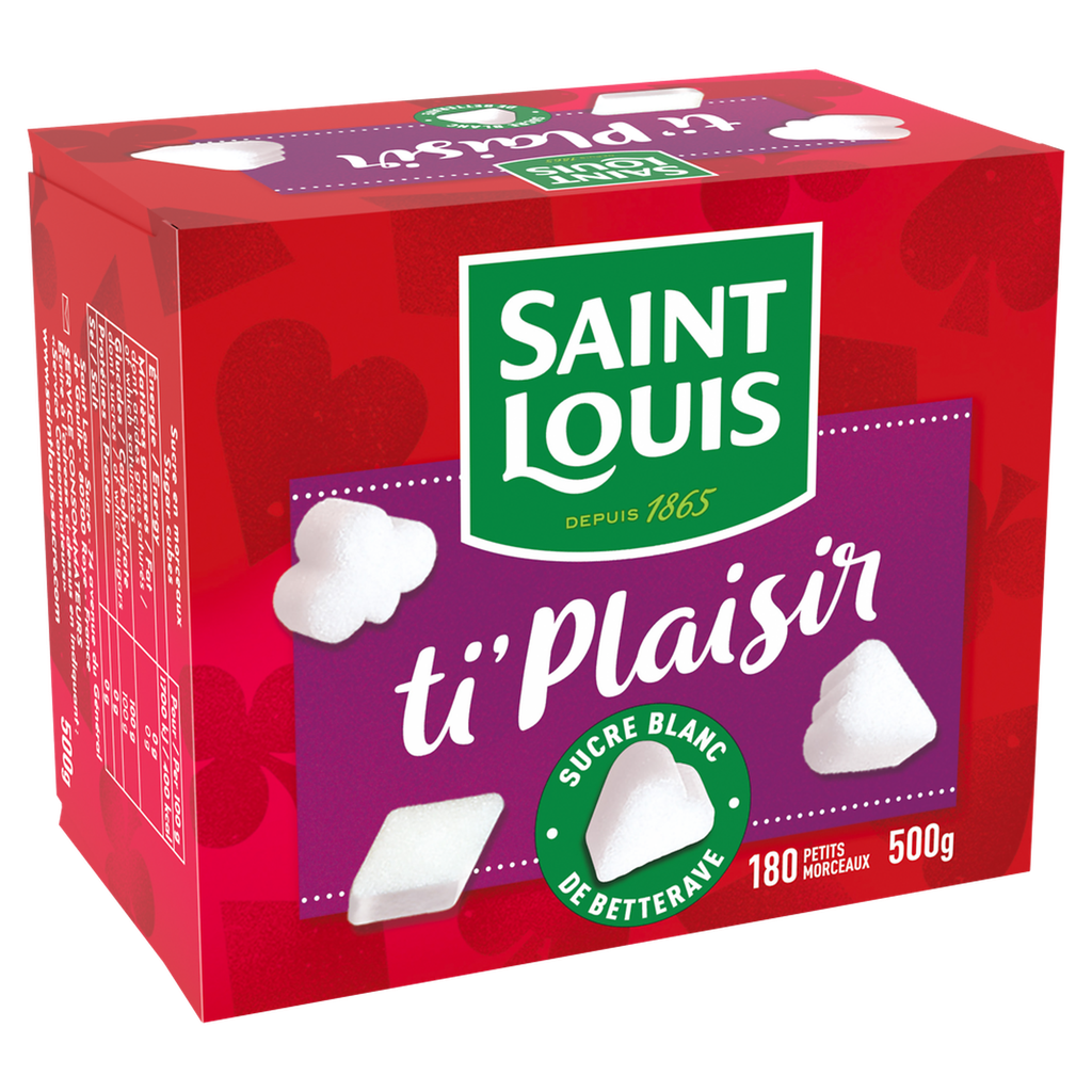 SAINT LOUIS Ti' Plaisir White Sugar Cubes 500 g