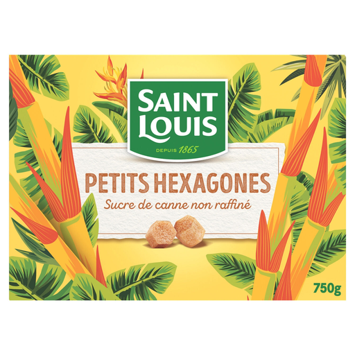[3220033062111] SAINT LOUIS Açúcar de cana em cubos 750 g