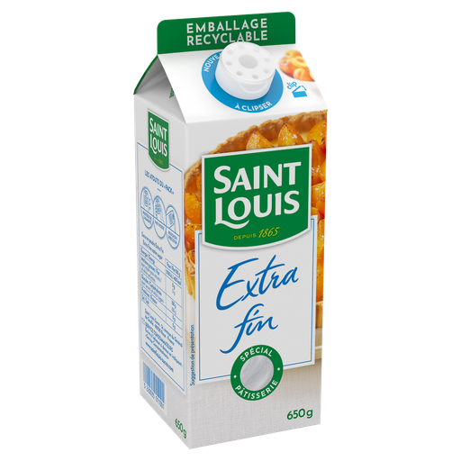 [3220035011001] SAINT LOUIS Açúcar extra fino em pó 650 g