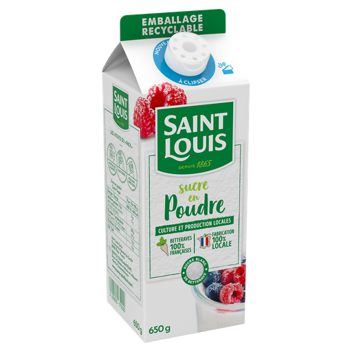 [3220035175000] SAINT LOUIS Azúcar en polvo 650 g