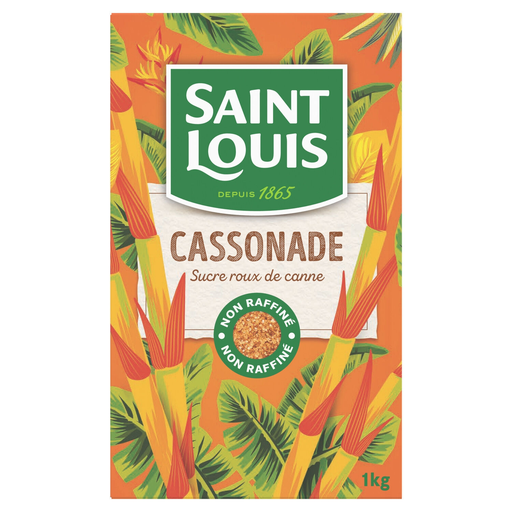 [3220035210008] SAINT LOUIS Azúcar Moreno en Polvo 1 kg