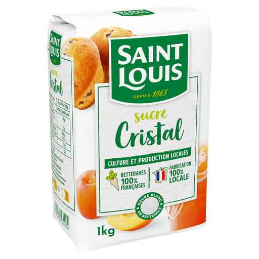[3220035560004] SAINT LOUIS Azúcar cristal 1 kg