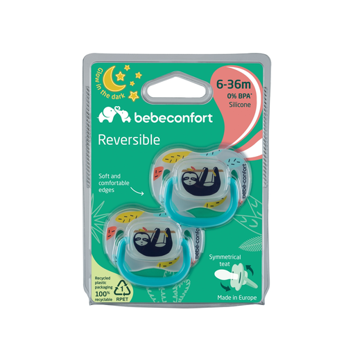 [3220660327065] BEBE CONFORT Sucettes silicone 6-36 mois BEBE le lot de 2 sucettes