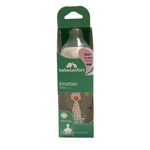 [3220660335756] BEBE CONFORT Emotion PP Wide Neck Bottle White T2 360 ml