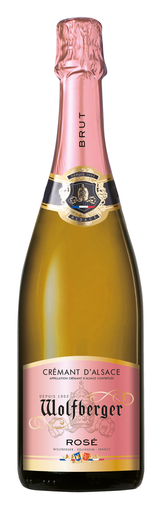 [3221240002952] WOLFBERGER Crémant d'Alsace brut rosé 0.75 L