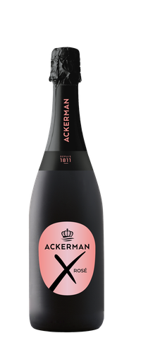 [3221580033623] ACKERMAN Vin mousseux brut rosé X Noir 75 cl