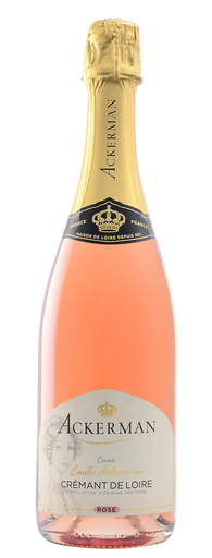 [3221580067253] ACKERMAN Crémant de Loire AOP Rosé Wine, Emilie Privilège 0.75 L