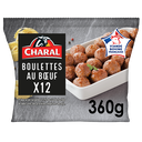 CHARAL Boulettes au boeuf 12 pièces 360 g