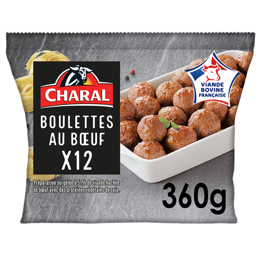 [3227061000306] CHARAL Albóndigas de ternera 12 piezas 360 g