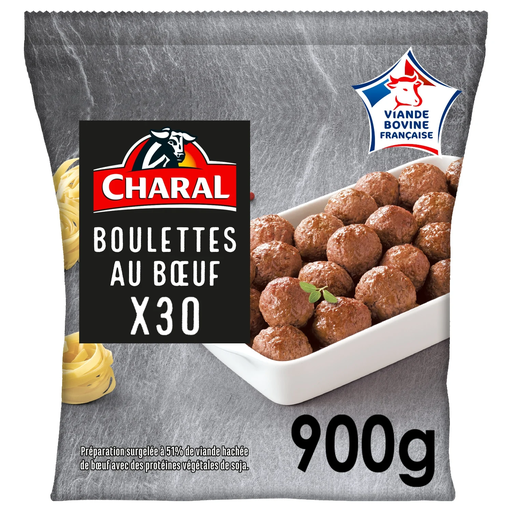 [3227061000313] CHARAL Albóndigas de ternera 30 unidades 900g