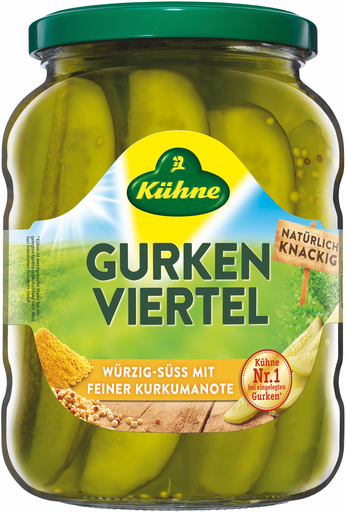 [0000040804705] KÜHNE Pickle Quarters 720 ml