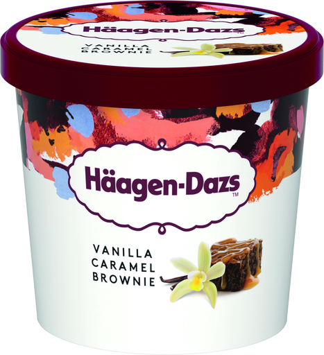[3415581377712] HAAGEN-DAZS Gelado Baunilha Caramelo e Brownie 78 g