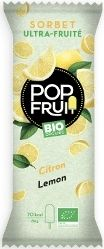 [3760124193855] POP FRUIT Stick Bio Citron 80 g
