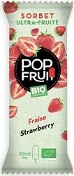 [3760124193862] POP FRUIT Stick Bio Fraise 80 g