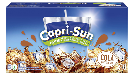 [4000177035634] CAPRI-SUN Cola Drink 10 x 20 cl