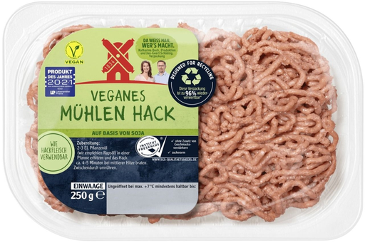 [4000405001585] RÜGENWALDER VEGANES Mühlen Hack Vegan Mince 250 g