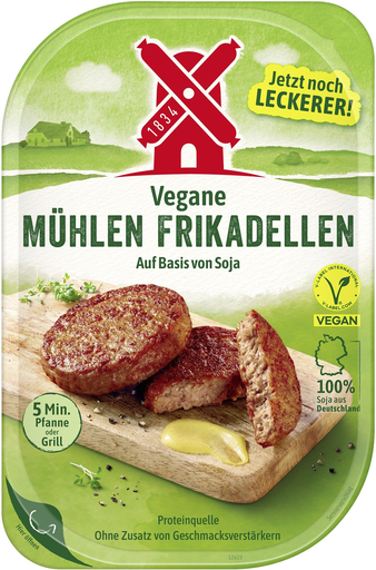 [4000405002414] RÜGENWALDER VEGANE Mühlen Frikadellen plant-based 180 g