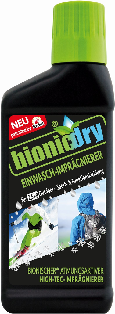 Bionicdry Imperméabilisant textile machine 250 ml