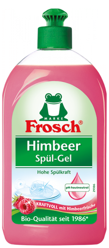 [4001499944505] FROSCH Raspberry Dishwashing Gel 500 ml