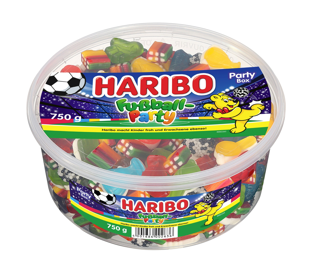 [4001686002636] Haribo Fußball-Party 750G Wm 2026 Promotion