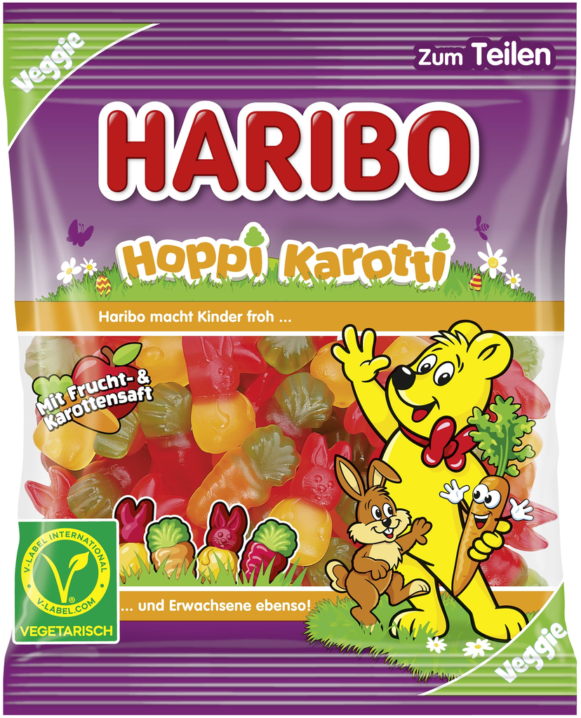 [4001686004500] Haribo Easter - Hoppi Karotti Veggie 175G