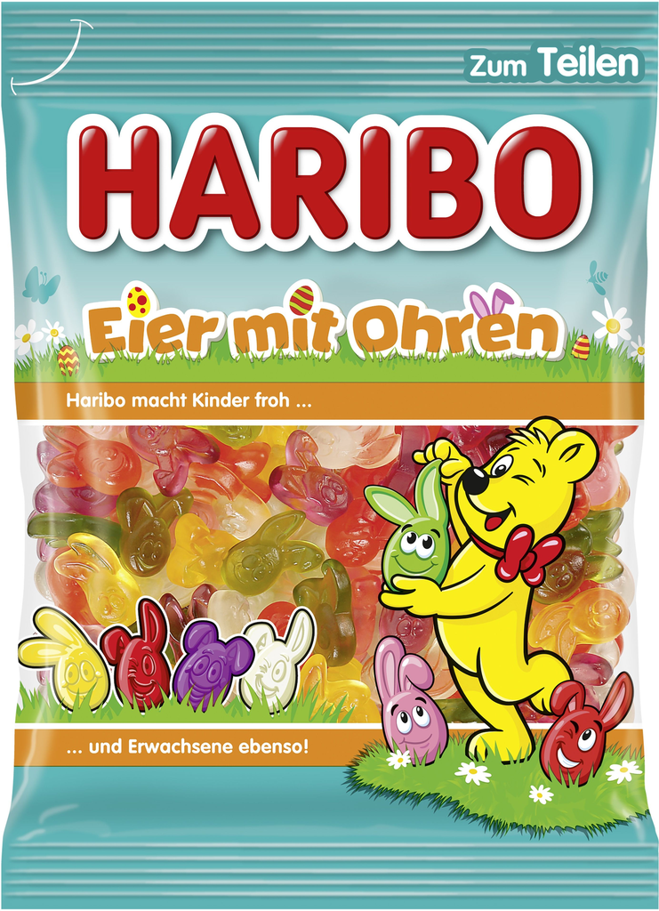 [4001686004784] Haribo Easter - Eier Mit Ohren 200G