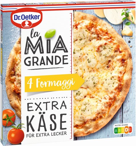 [4001724028284] DR. OETKER La Mia Grande Pizza 4 Fromages 400 g