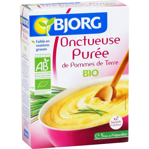 [3229820147338] BJORG Creamy Mashed Potatoes Organic 194 g