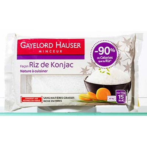 [3229820788876] GAYELORD HAUSER Konjac Rice Style 200 g