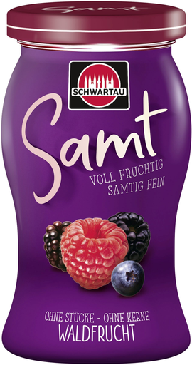 [4011800176419] SCHWARTAU SAMT Forest Fruit Jam 270 g