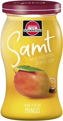 [4011800176716] SCHWARTAU SAMT Mermelada de Mango 270 g