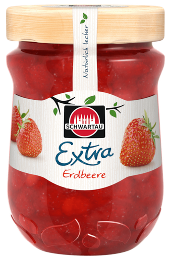 [4011800800413] SCHWARTAU EXTRA Strawberry Jam 340 g