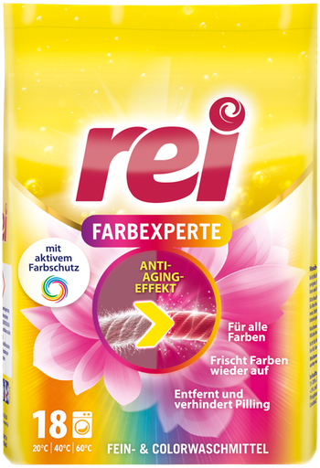 [4013162028238] REI Farbexperte Powder Detergent 900 g