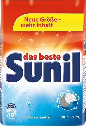 [4013162028610] SUNIL AKTIV Washing Powder 19Wl 1216 g