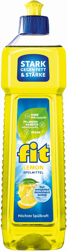 [4013162029075] FIT SPÜLMITTEL Dishwashing Liquid Lemon 750 ml