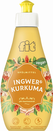 [4013162031986] FIT SPÜLMITTEL Detergente Loiça Ingwer & Kurkuma 400 ml