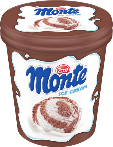 [4014500519807] ZOTT ICE Monte Eis Cup Chocolate Hazelnut Ice Cream 460 ml