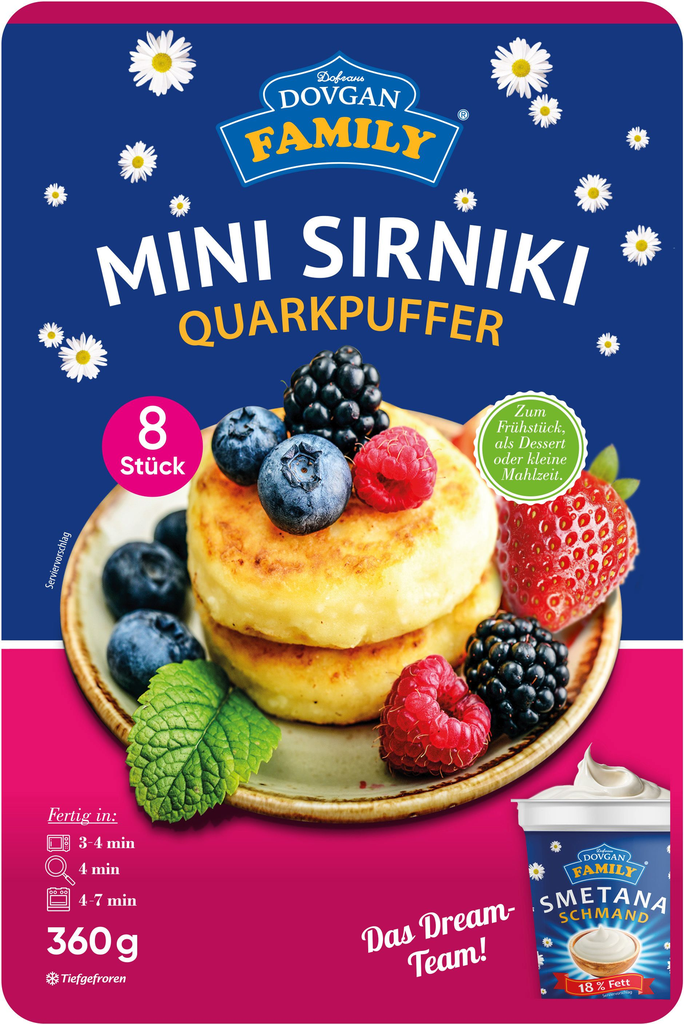 FAMILY Mini Cheese Cakes Sirniki 360 g