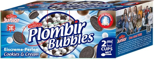 [4032549030848] PLOMBIR Bubbles Cookies & Cream 200 ml